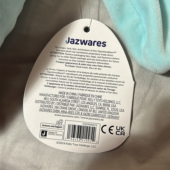 Squishmallows Buttons the  Easter Bunny Plush - Picture 8 of 9